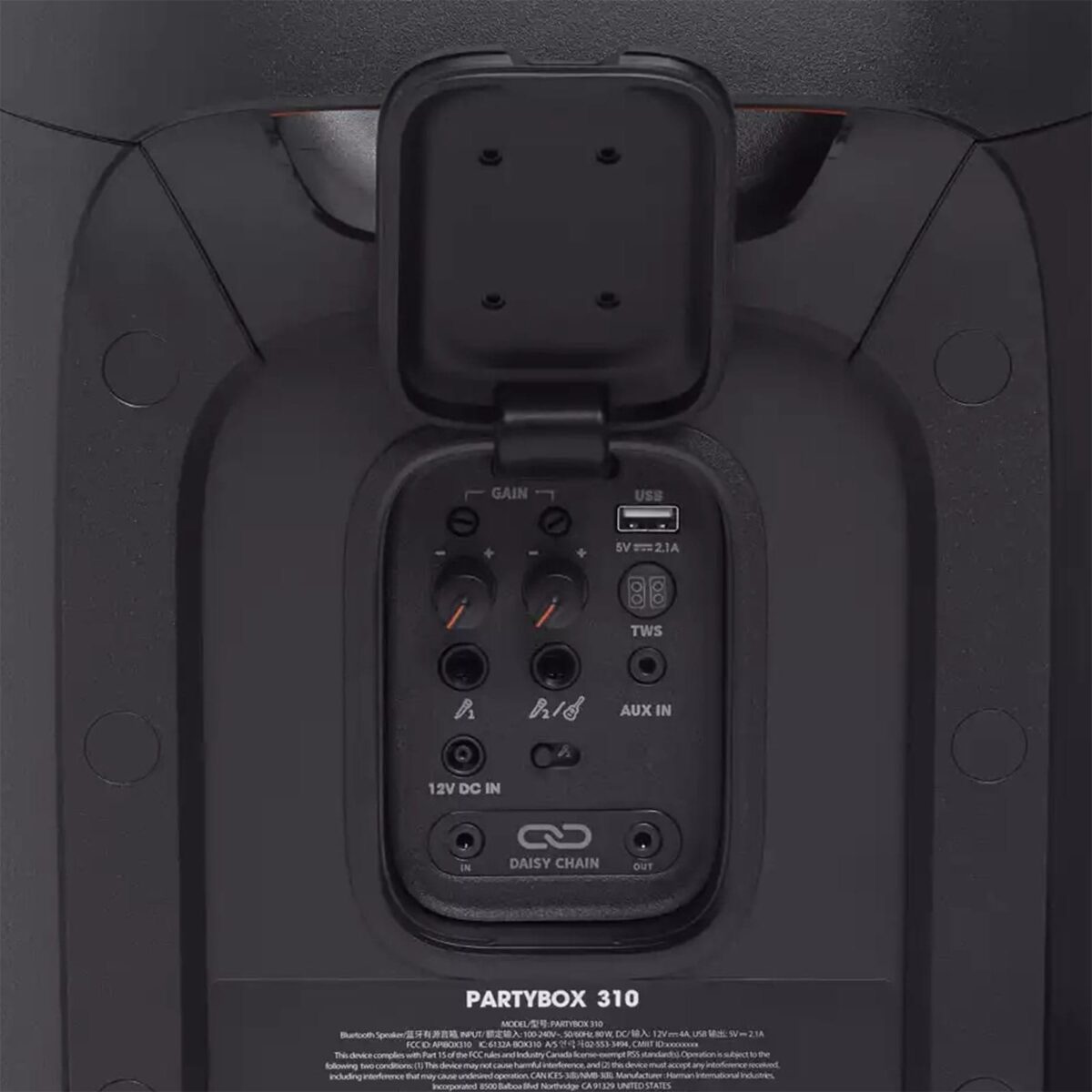 اسپیکر بلوتوثی قابل حمل جی بی ال مدل JBL Party Box 310 - Image 3