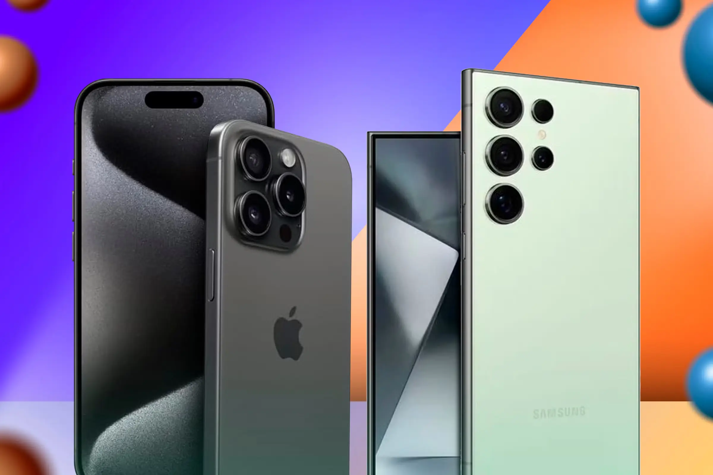 مقایسه آیفون و سامسونگ