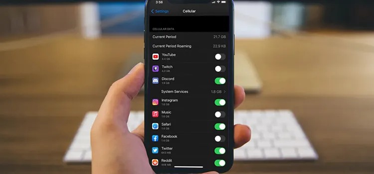 انتخاب شبکه در آیفون