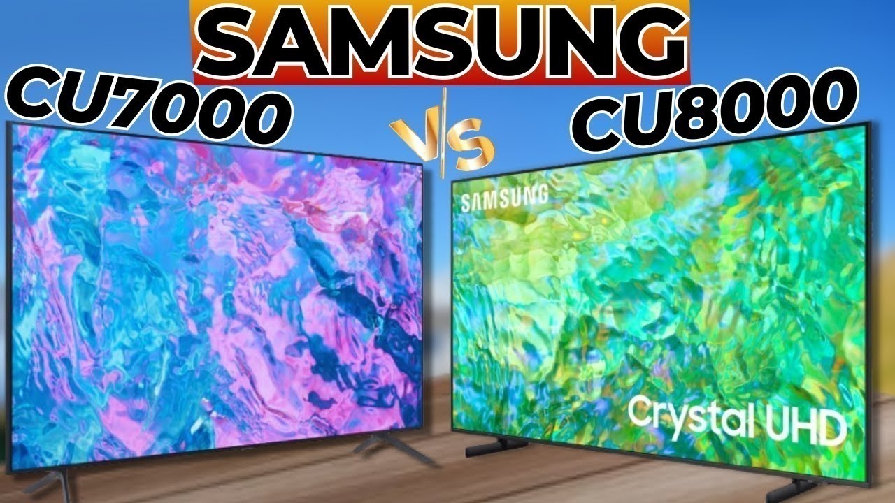 سامسونگ CU7000 با CU8000
