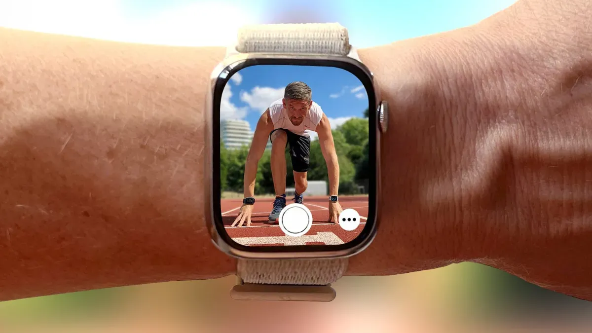 اپل واچ عکس می‌گیرد